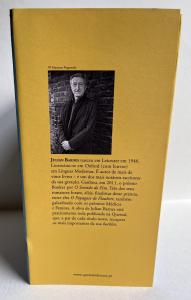 Front Flap of Portuguese edition of Changing My Mind by Julian Barnes