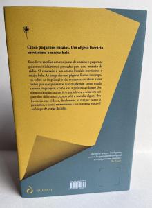 Back Jacket of Portuguese edition of Changing My Mind by Julian Barnes