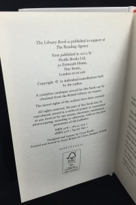 The Library Book (2012): Copyright