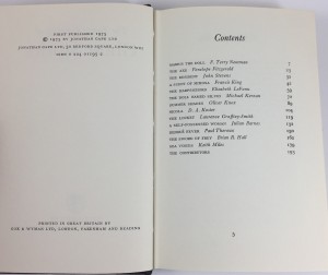 Copyright and Table of Contents