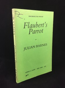 Flaubert's Parrot Proof US: Cover 1