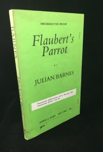 Flaubert's Parrot Proof US: Cover 2