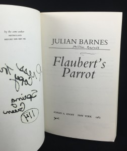 Flaubert's Parrot Proof US: Title Page