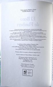 Copyright Page of the Catalan translation of Flaubert's Parrot by Julian Barnes