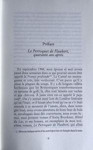 First page of introduction of French translation by Julian Barnes
