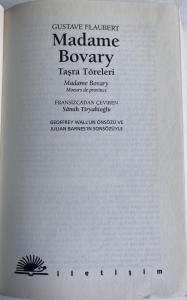 Title Page of Flaubert book with essay by Julian Barnes