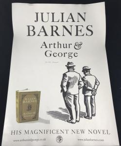 Front of Poster for Julian Barnes's Arthur & George