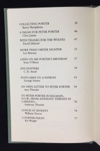 Table of Contents (verso)