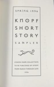 Title Page of Sampler