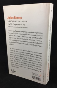 Une histoire de monde en 10 chapitres 1/2 (Mercure de France, 2011; French): Back Cover
