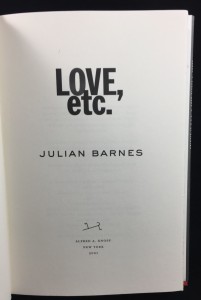 Love, etc. (Knopf, 2001): Title Page