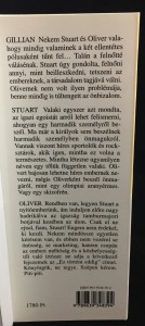 Szerelem meg miegymás (Ulpius-ház, 2001; Hungarian): Back Flap